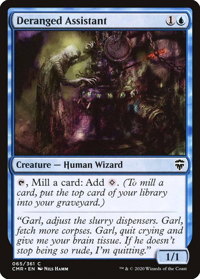 Deranged Assistant [Commander Legends] - The Mythic Store | 24h Order Processing