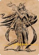 Lozhan, Dragons' Legacy Art Card (Gold-Stamped Signature) [Commander Legends: Battle for Baldur's Gate Art Series] - The Mythic Store | 24h Order Processing