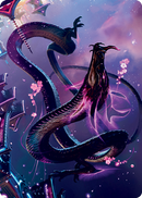 Junji, the Midnight Sky 1 Art Card [Kamigawa: Neon Dynasty Art Series] - The Mythic Store | 24h Order Processing