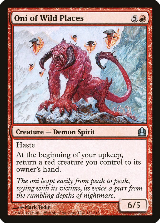 Oni of Wild Places [Commander 2011] - The Mythic Store | 24h Order Processing
