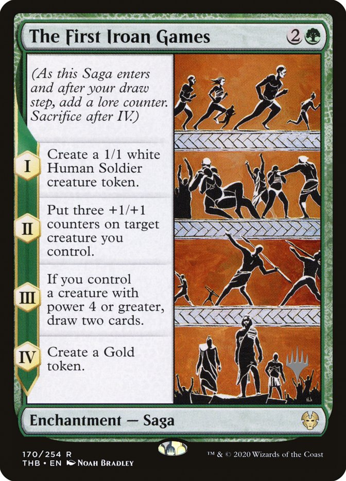 The First Iroan Games (Promo Pack) [Theros Beyond Death Promos] - The Mythic Store | 24h Order Processing