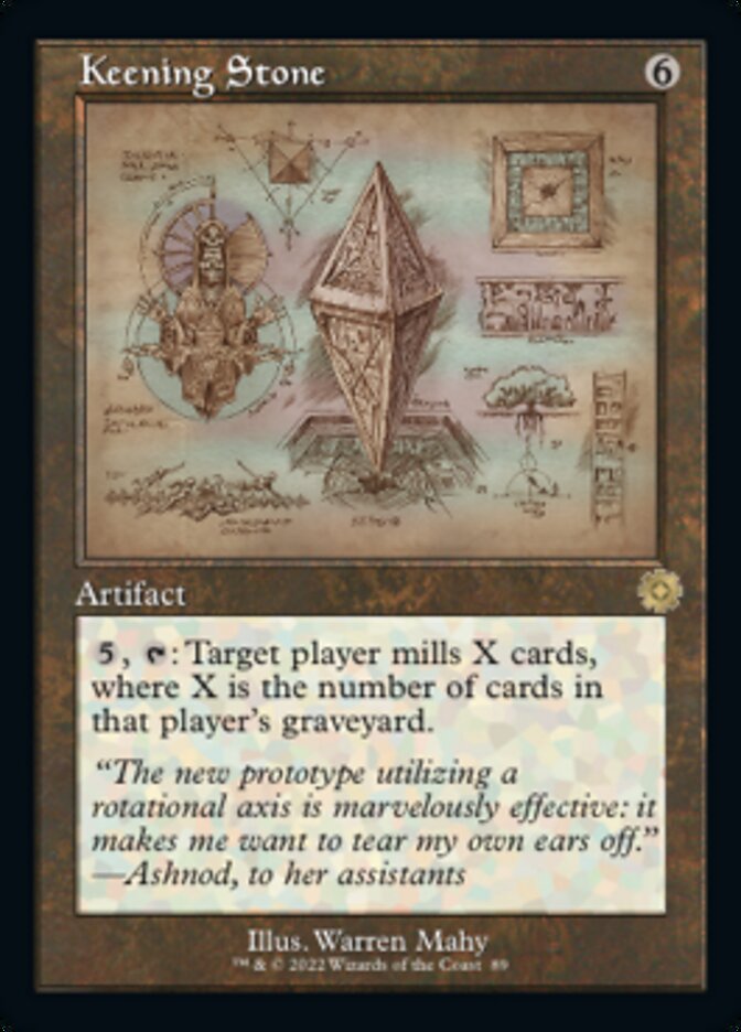 Keening Stone (Retro Schematic) [The Brothers' War Retro Artifacts] - The Mythic Store | 24h Order Processing
