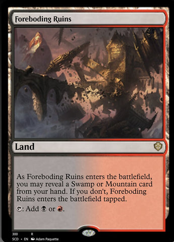 Foreboding Ruins [Starter Commander Decks] - The Mythic Store | 24h Order Processing