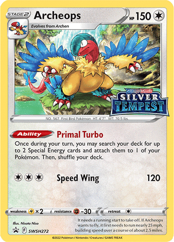 Archeops (SWSH272) (Prerelease) [Sword & Shield: Black Star Promos] - The Mythic Store | 24h Order Processing