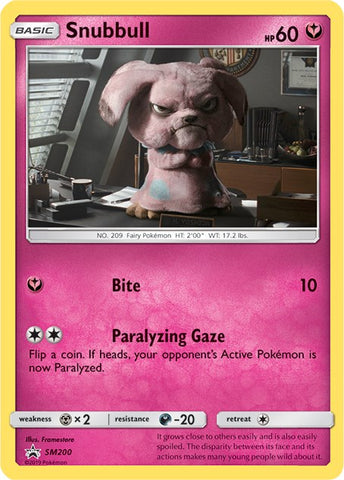 Snubbull (SM200) [Sun & Moon: Black Star Promos] - The Mythic Store | 24h Order Processing