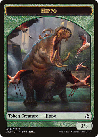 Hippo Token [Amonkhet Tokens] - The Mythic Store | 24h Order Processing