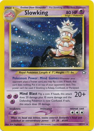Slowking (14/111) [Neo Genesis Unlimited] - The Mythic Store | 24h Order Processing