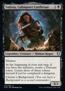 Safana, Calimport Cutthroat [Commander Legends: Battle for Baldur's Gate] - The Mythic Store | 24h Order Processing