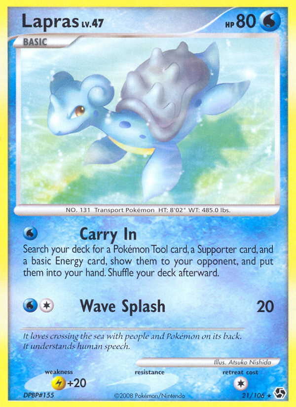 Lapras (21/106) [Diamond & Pearl: Great Encounters] - The Mythic Store | 24h Order Processing