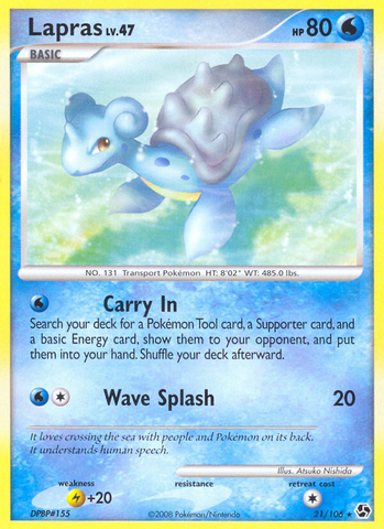 Lapras (21/106) [Diamond & Pearl: Great Encounters] - The Mythic Store | 24h Order Processing