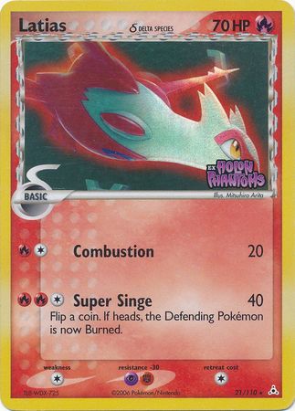 Latias (21/110) (Delta Species) (Stamped) [EX: Holon Phantoms] - The Mythic Store | 24h Order Processing