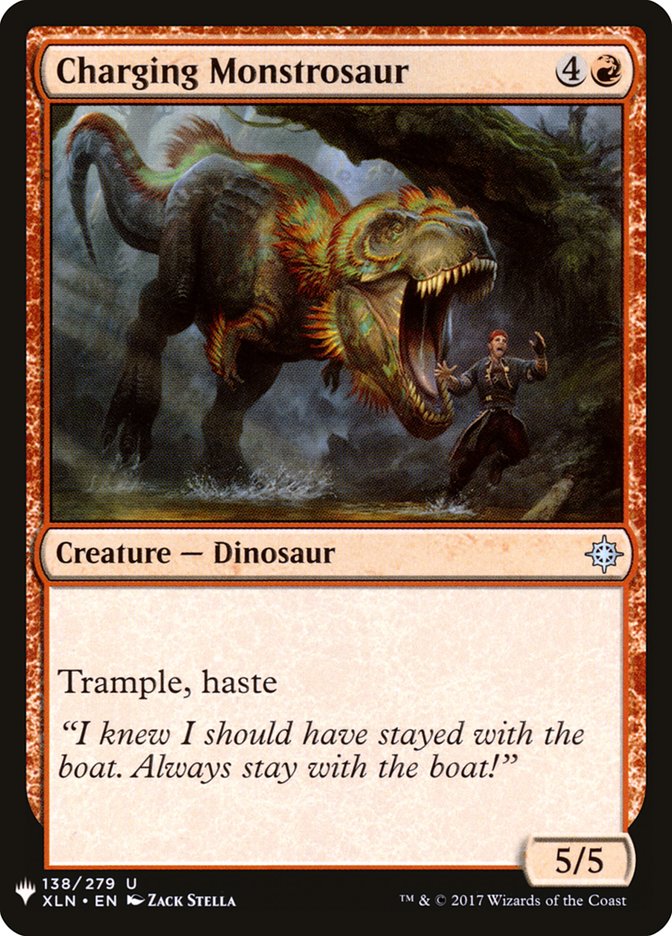 Charging Monstrosaur [Mystery Booster] - The Mythic Store | 24h Order Processing