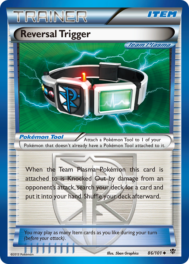 Reversal Trigger (86/101) [Black & White: Plasma Blast] - The Mythic Store | 24h Order Processing
