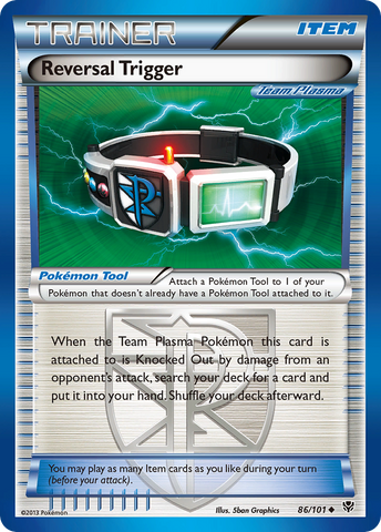 Reversal Trigger (86/101) [Black & White: Plasma Blast] - The Mythic Store | 24h Order Processing