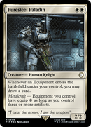 Puresteel Paladin (Surge Foil) [Fallout] - The Mythic Store | 24h Order Processing