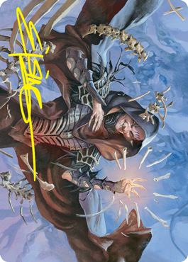 Valentin, Dean of the Vein Art Card (Gold-Stamped Signature) [Strixhaven: School of Mages Art Series] - The Mythic Store | 24h Order Processing