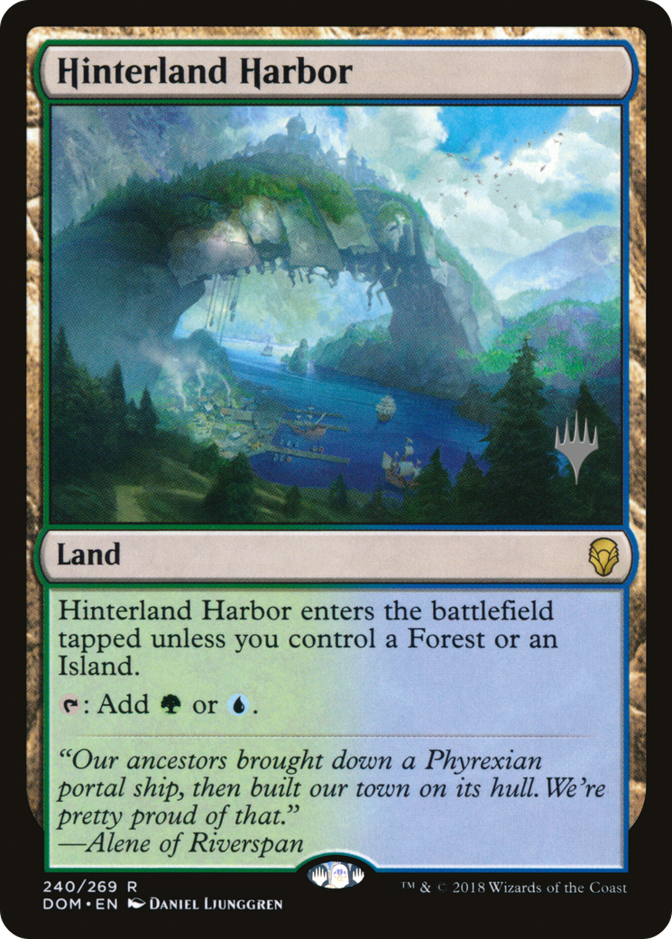 Hinterland Harbor (Promo Pack) [Dominaria Promos] - The Mythic Store | 24h Order Processing