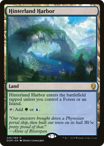 Hinterland Harbor (Promo Pack) [Dominaria Promos] - The Mythic Store | 24h Order Processing