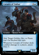 Corsairs of Umbar (Extended Art) [The Lord of the Rings: Tales of Middle-Earth Commander] - The Mythic Store | 24h Order Processing