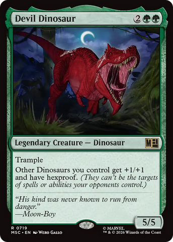 Devil Dinosaur [Marvel Super Heroes Commander] - The Mythic Store | 24h Order Processing