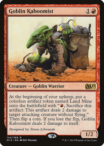 Goblin Kaboomist [Magic 2015] - The Mythic Store | 24h Order Processing
