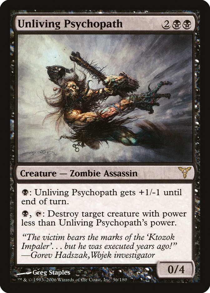 Unliving Psychopath [Dissension] - The Mythic Store | 24h Order Processing