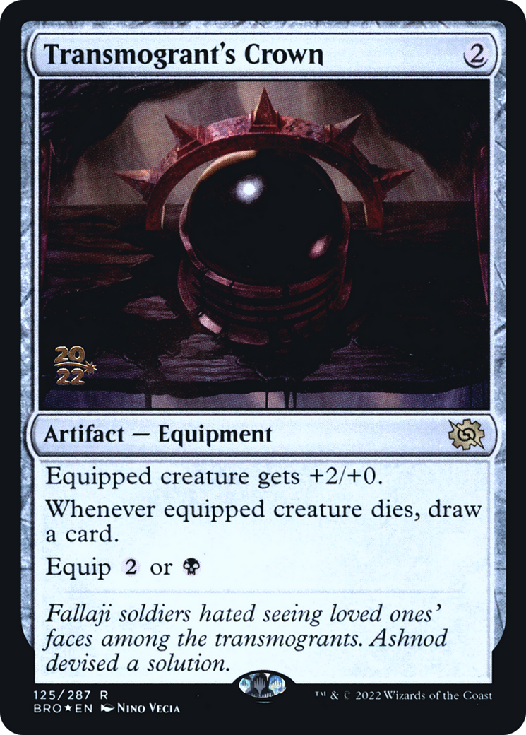 Transmogrant's Crown [The Brothers' War Prerelease Promos] - The Mythic Store | 24h Order Processing