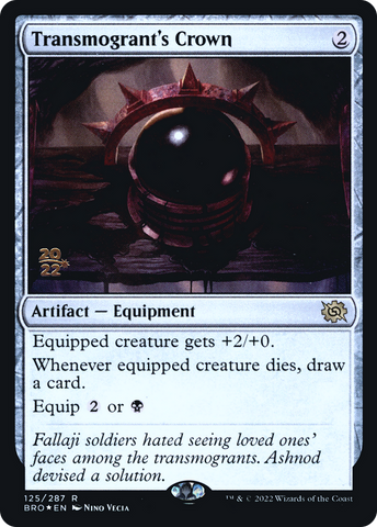 Transmogrant's Crown [The Brothers' War Prerelease Promos] - The Mythic Store | 24h Order Processing