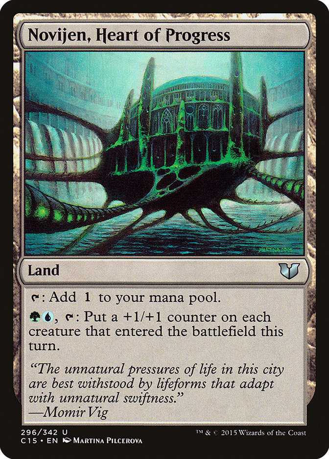 Novijen, Heart of Progress [Commander 2015] - The Mythic Store | 24h Order Processing
