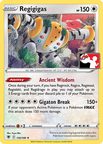 Regigigas (130/189) [Prize Pack Series Three] - The Mythic Store | 24h Order Processing