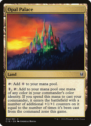 Opal Palace [Commander 2016] - The Mythic Store | 24h Order Processing