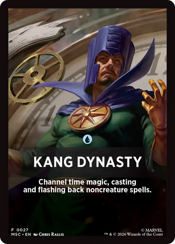 Kang Dynasty Theme Card [Marvel Super Heroes Commander] - The Mythic Store | 24h Order Processing