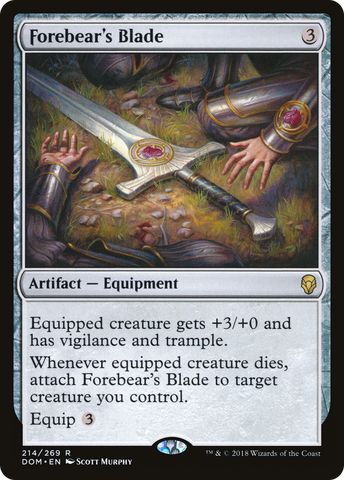 Forebear's Blade [Dominaria] - The Mythic Store | 24h Order Processing
