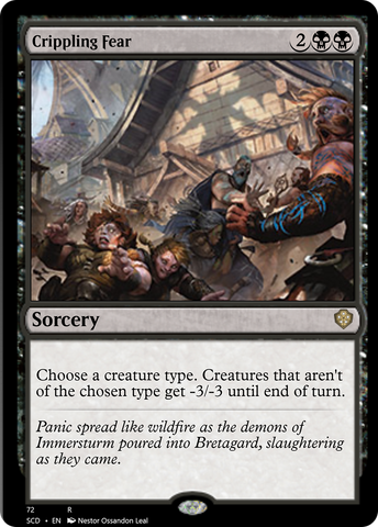 Crippling Fear [Starter Commander Decks] - The Mythic Store | 24h Order Processing