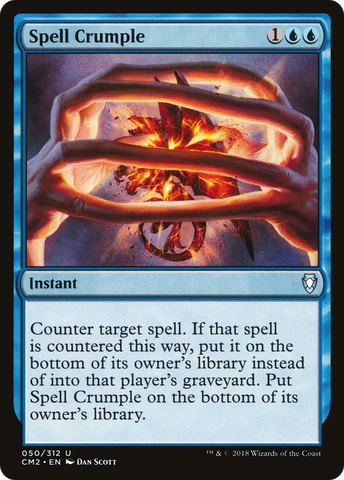 Spell Crumple [Commander Anthology Volume II] - The Mythic Store | 24h Order Processing