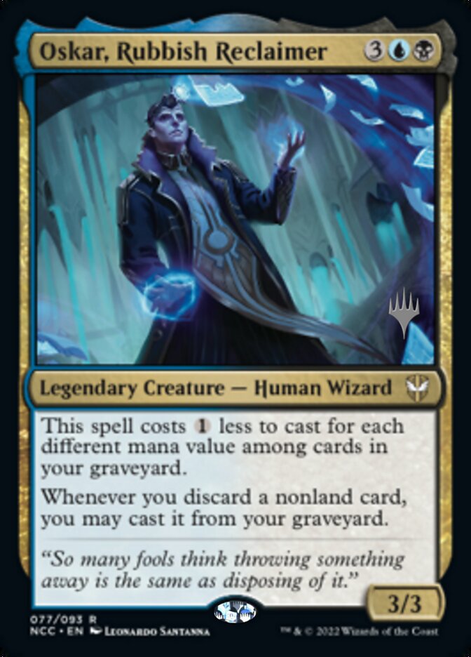 Oskar, Rubbish Reclaimer (Promo Pack) [Streets of New Capenna Commander Promos] - The Mythic Store | 24h Order Processing