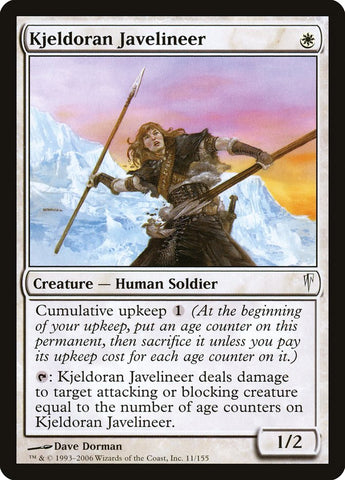 Kjeldoran Javelineer [Coldsnap] - The Mythic Store | 24h Order Processing