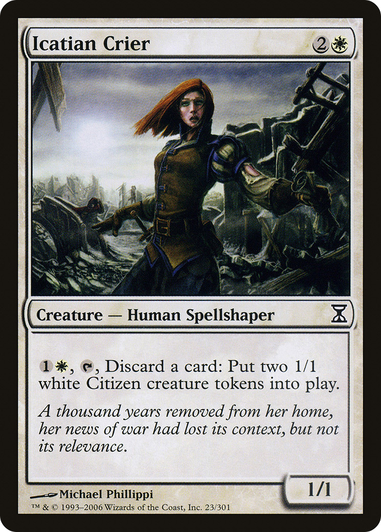 Icatian Crier [Time Spiral] - The Mythic Store | 24h Order Processing