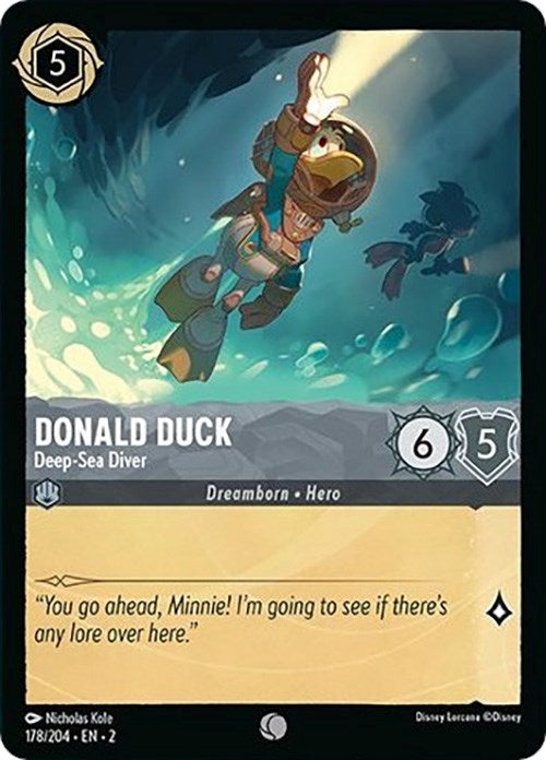 Donald Duck - Deep-Sea Diver (178/204) [Rise of the Floodborn] - The Mythic Store | 24h Order Processing