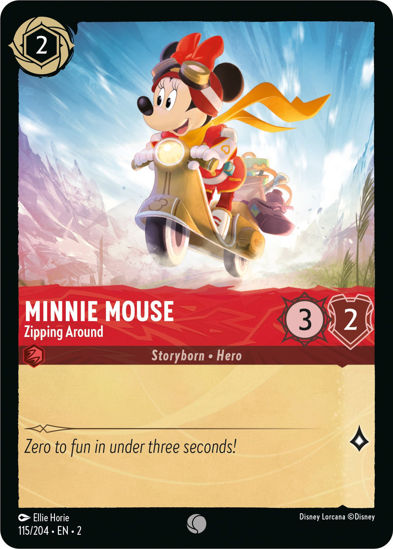 Minnie Mouse - Zipping Around (115/204) [Rise of the Floodborn] - The Mythic Store | 24h Order Processing