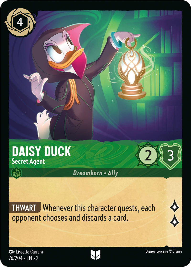 Daisy Duck - Secret Agent (76/204) [Rise of the Floodborn] - The Mythic Store | 24h Order Processing