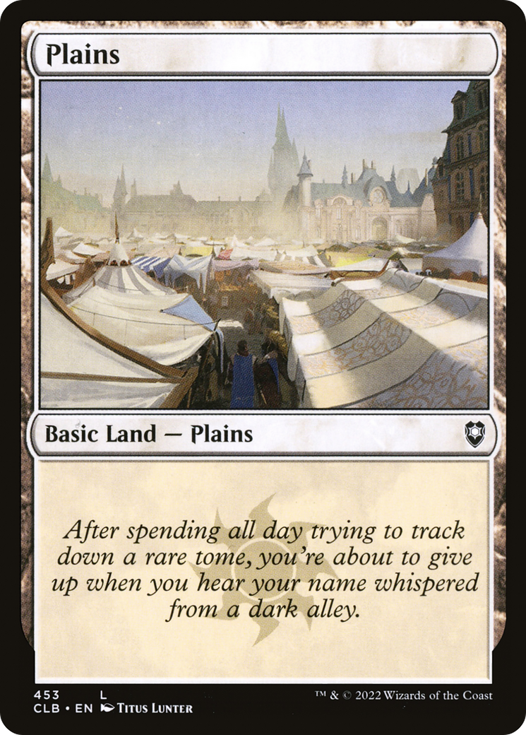 Plains (453) [Commander Legends: Battle for Baldur's Gate] - The Mythic Store | 24h Order Processing