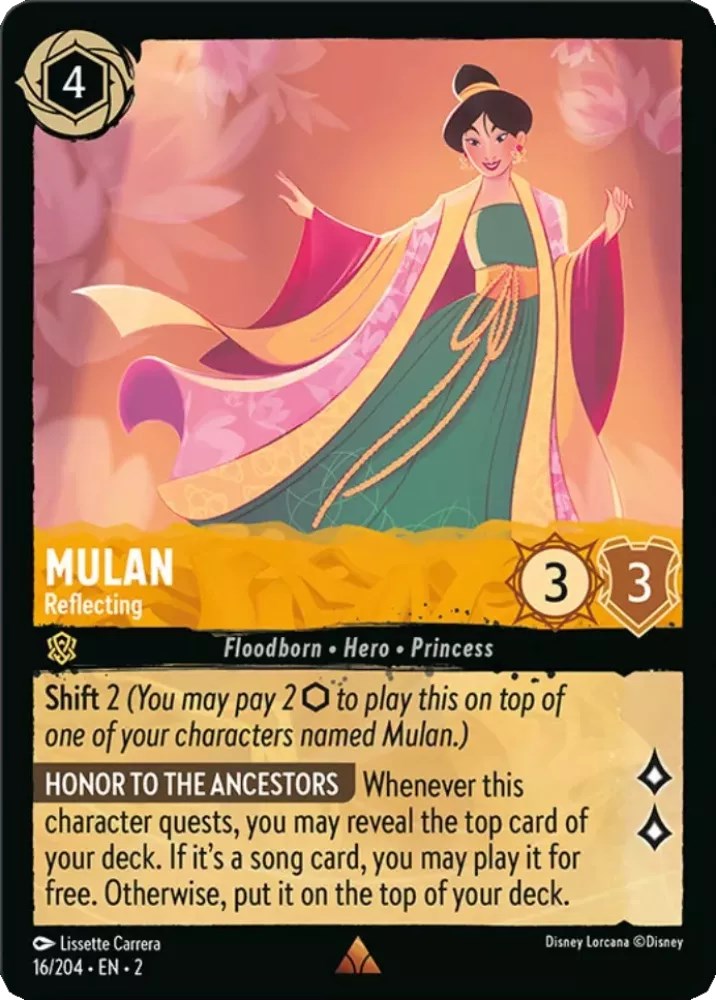 Mulan - Reflecting (16/204) [Rise of the Floodborn] - The Mythic Store | 24h Order Processing