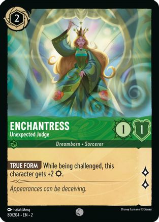 Enchantress - Unexpected Judge (80/204) [Rise of the Floodborn] - The Mythic Store | 24h Order Processing