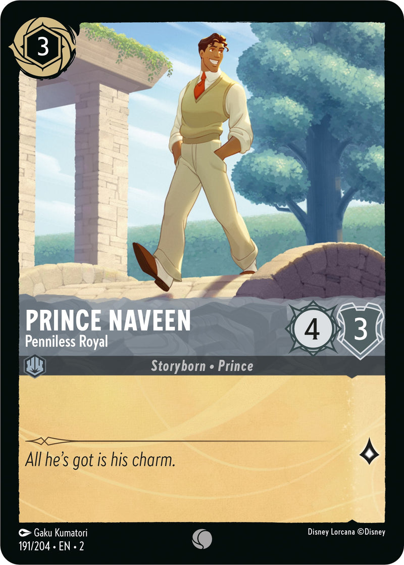 Prince Naveen - Penniless Royal (191/204) [Rise of the Floodborn] - The Mythic Store | 24h Order Processing