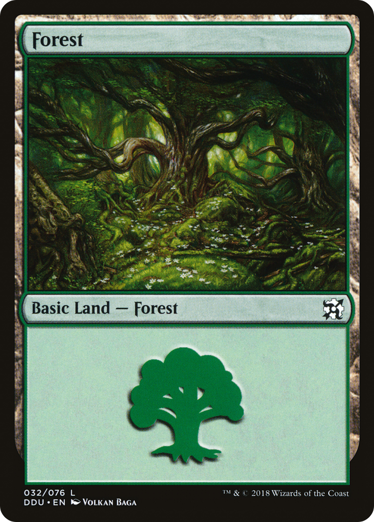 Forest (32) [Duel Decks: Elves vs. Inventors] - The Mythic Store | 24h Order Processing