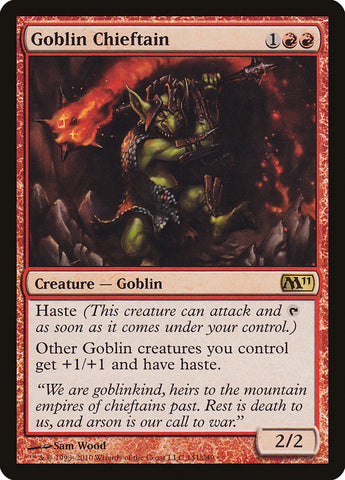 Goblin Chieftain [Magic 2011] - The Mythic Store | 24h Order Processing