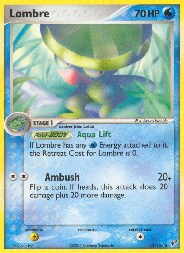 Lombre (33/107) [EX: Deoxys] - The Mythic Store | 24h Order Processing
