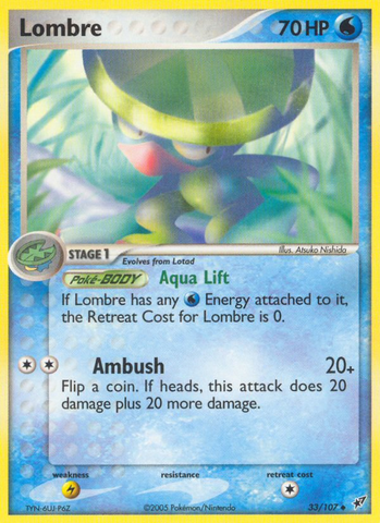 Lombre (33/107) [EX: Deoxys] - The Mythic Store | 24h Order Processing