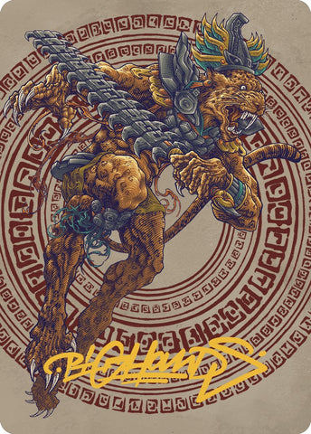 Sovereign Okinec Ahau Art Card (Gold-Stamped Signature) [The Lost Caverns of Ixalan Art Series] - The Mythic Store | 24h Order Processing